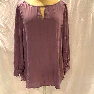 4 for $15 - Lavender Dressy Blouse - Size Large